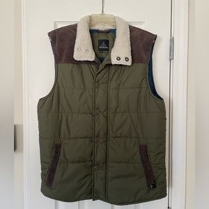 Prana Men's Waylen Vest - Olive Green